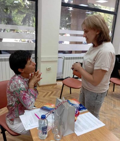 Среща с писателката Илора Споб 2
